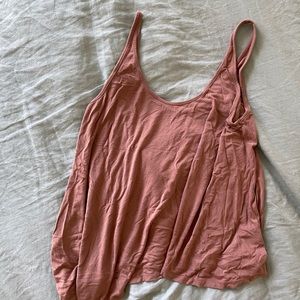 T by Alexander Wang loose asymmetrical tank